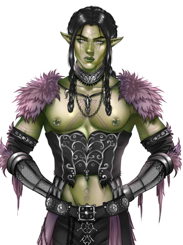 Alosh, a romanceable character in Elf in Chains